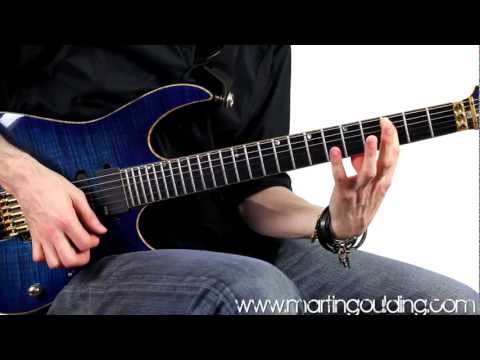 Jason Becker Style Sweeping Lick by Martin Goulding