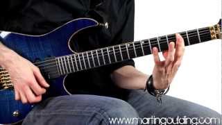 Jason Becker Style Sweeping Lick by Martin Goulding