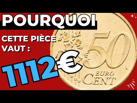 POURQUOI cette Pièce de 50 CENTIMES 2002 à atteint le PRIX de 1112€