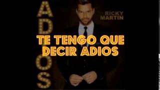 Ricky Martin Ft. Nicky Jam - Adiós (Official Remix)