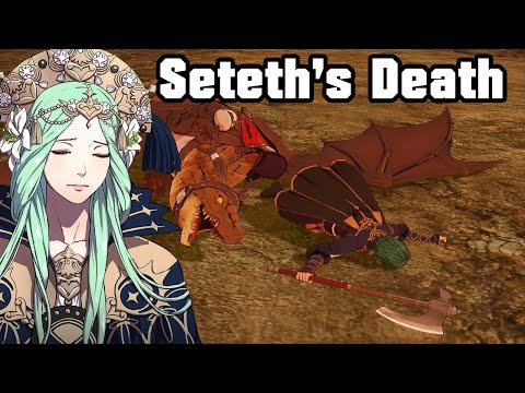 Rhea reacts to Seteth's death (Azure Gleam)