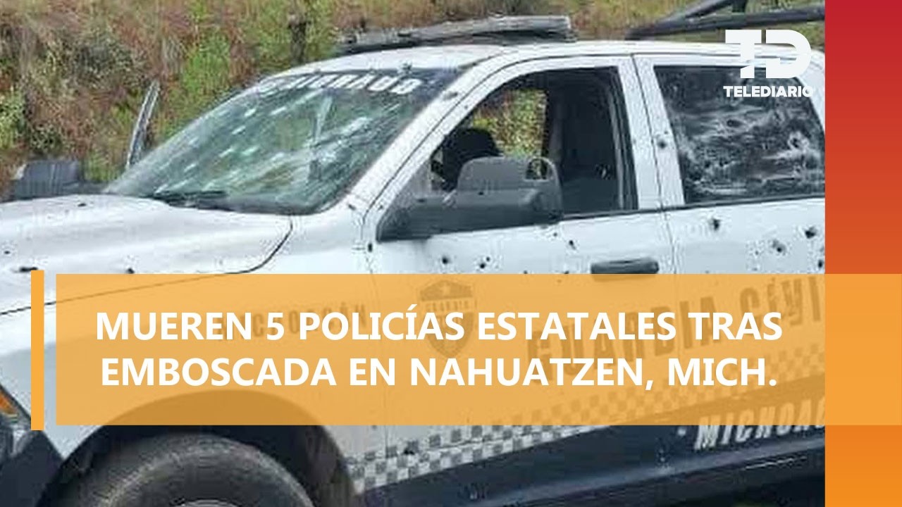 Emboscada en Nahuatzen: Atacan a policías municipales con drones explosivos y armas de alto poder
