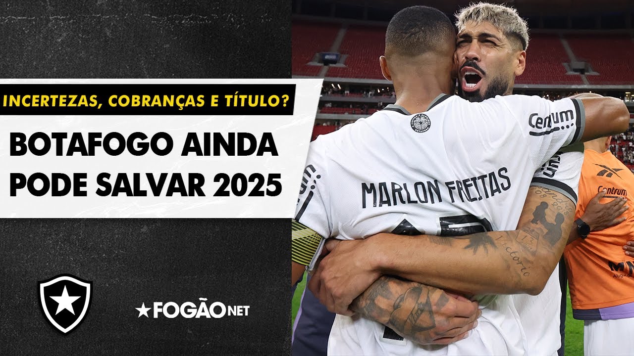 VÍDEO | Botafogo vive em meio a incertezas e cobranças, mas ainda pode salvar ano