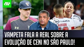 ‘Sabe o que o Rogério Ceni mudou muito de uns anos pra cá?’: Vampeta manda a real sobre o São Paulo