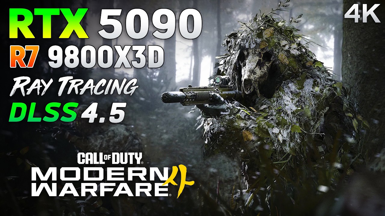 Call of Duty: Modern Warfare 4 Company on RTX 5090 | 4K