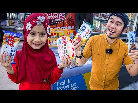 AQILA BORONG ES KRIM KOREA DI K MART
