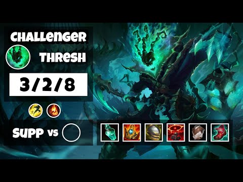 Thresh vs Tahm Kench NA Challenger SUPPORT (3/2/8) - v11.8