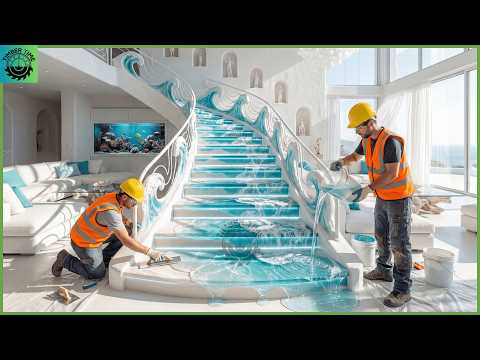 Top 13 Home Decor Epoxy Stair Designs for Modern Interiors