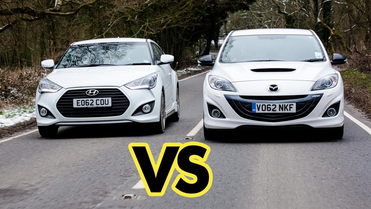 Car Battle: Mazda3 MPS vs Hyundai Veloster Turbo