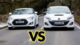 Car Battle: Mazda3 MPS vs Hyundai Veloster Turbo