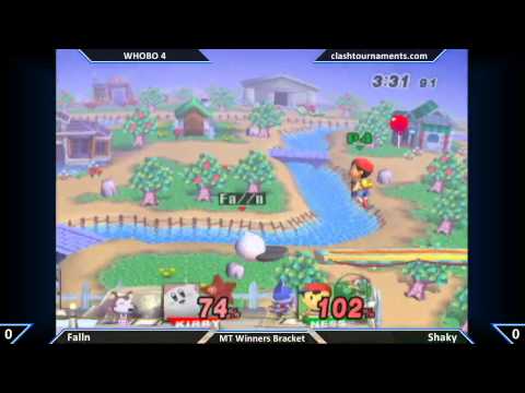 WHOBO 4 - Shaky vs Falln - Mid Tiers - SSBB