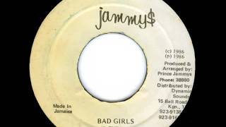 King Everald - Bad Girls + Dub - 7" Jammy$ 1986 - SWING EASY RIDDIM DIGITAL 80'S DANCEHALL