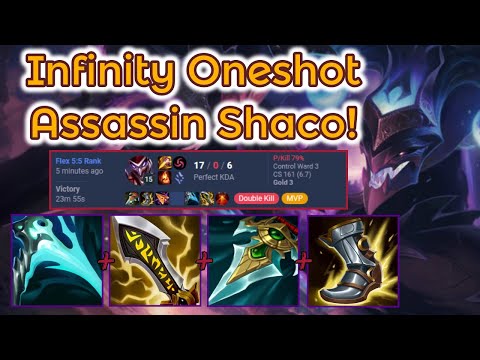 My Favourite Crit Build of Season 13! - Ranked [League of Legends] Full Gameplay -Infernal Shaco