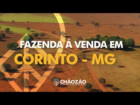 FAZENDA À VENDA EM CORINTO - MG 🔥