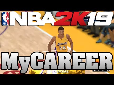 NBA 2K19 My Career Offline - DOUBLE-DOUBLE IN THE 1ST HALF!