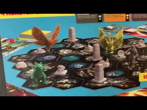 Godzilla Tokyo Clash Board Game Unboxing | Funko Games