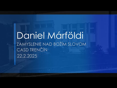 „Nikto sa to nesmie dozvedieť“ , Daniel Márföldi , CASD Trenčín , 22.2.2025 (4K)