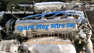 How to - Spark Plug Wire Set - Toyota Camry 5S-FE 2.2 Inline-4