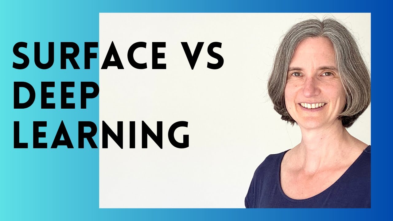 Surface vs deep learning