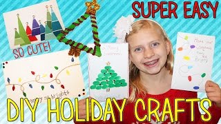 DIY Christmas Cards & Decorations for Kids with Alyssa