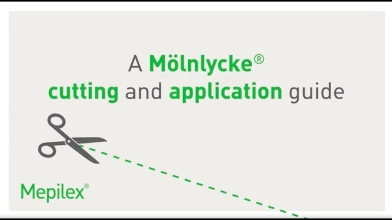 Mepilex cutting guide