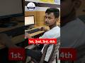 Interview Write 1st 2nd 3rd 4th Excel Tutorial Excel Excel Shortfeed Exceltutorial