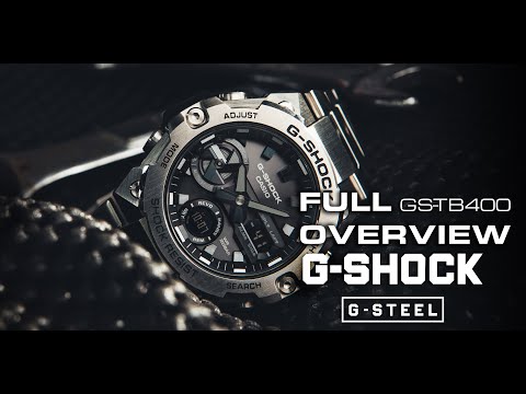 G-Shock PRO G-STEEL Bluetooth Solar GST-B400BB-1AER (659)