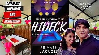 Explore the Ultimate Luxury Farmhouse Villa Getaway Near Bangalore! 🌄 | Hideck - Amigo ​⁠Villa Tour