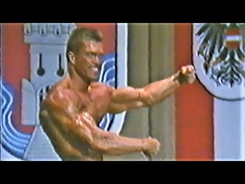 Manfred Kiesl - NABBA Austria Cup 1989