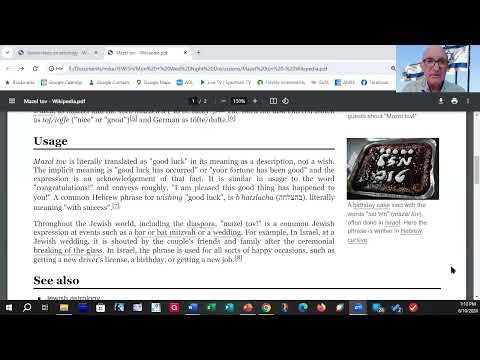 Mazel Tov and Jewish Astrology