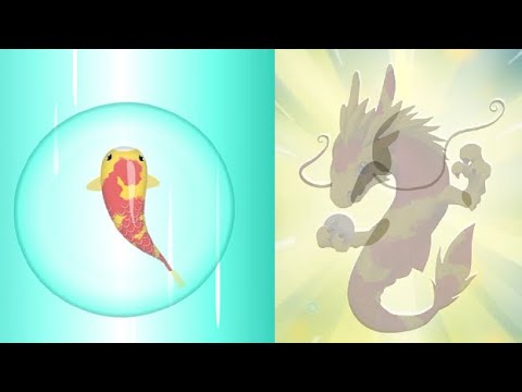 Zen Koi 2 - KOI EVOLVES TO DRAGON - Satisfying Gameplay Walkthrough - YouTube