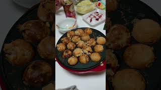 人生初のたこパ#Shorts #たこ焼き #たこ焼きパーティー