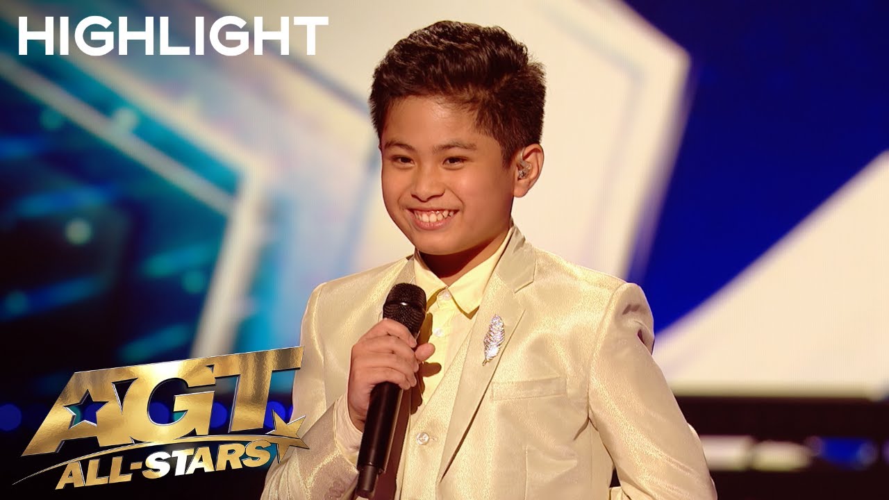 11-Year-Old Peter Rosalita WOWS The Judges With His Voice! | AGT: All-Stars 2023 thumbnail