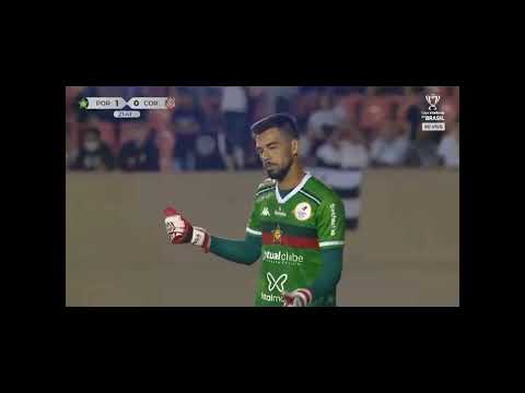 Copa do Brasil 22 - 3°fase - Portuguesa RJ 1x1 Corinthians - gols