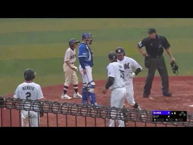 【ファーム】マリーンズ・宗接 同点に追いつく3ランホームラン!! 2018/6/23 M-DB(ファーム)