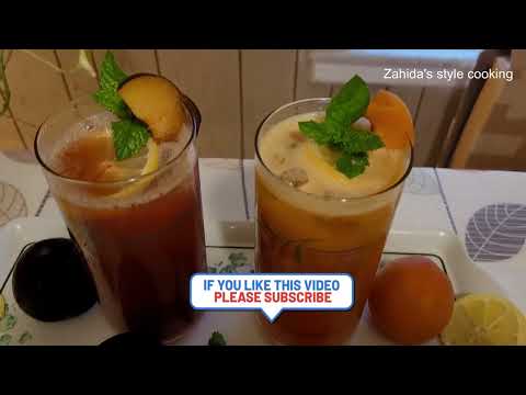 how to make shake I fruits shake recipe I aloo bukhara khubani shake by Zahida's style cooking