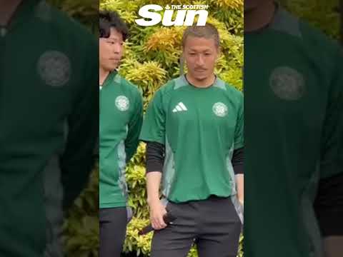 Daizen Maeda declares "Glasgow is green" as he trolls Rangers during Celtic title celebrations