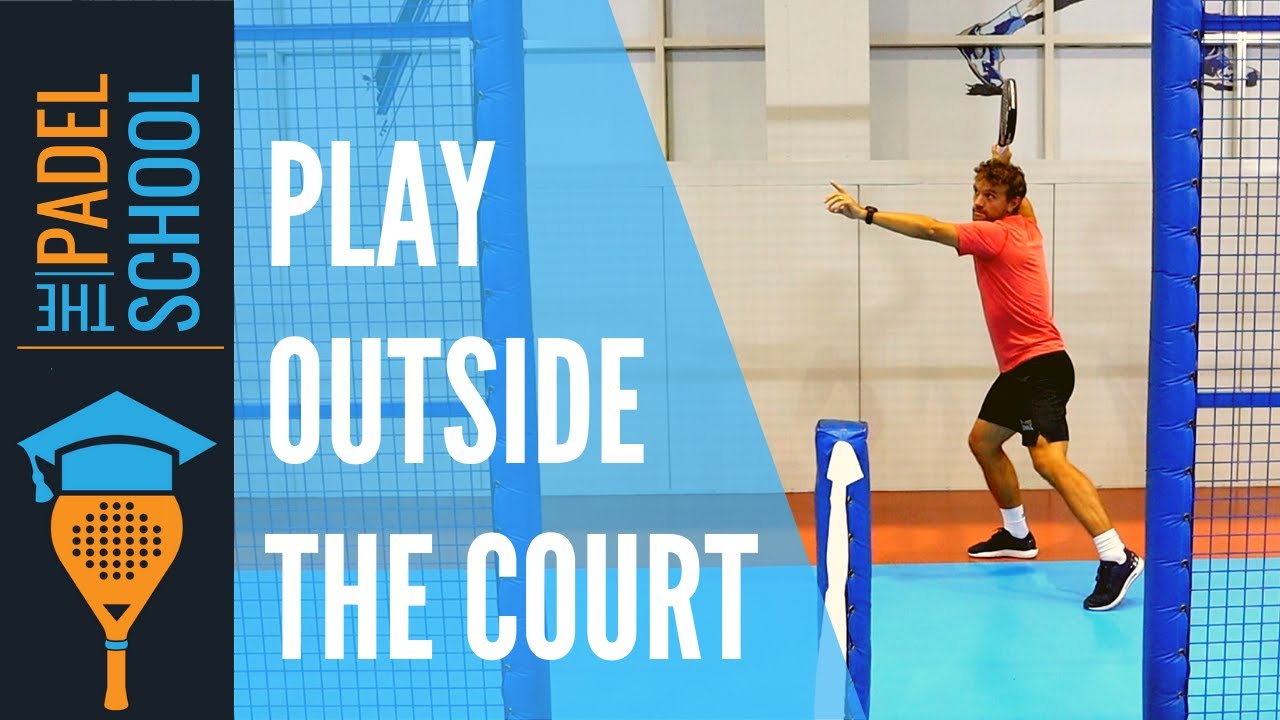 Playing from outside the court: timing and movement