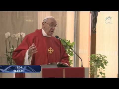 L'omelia di Papa Francesco alla Messa di Santa Marta