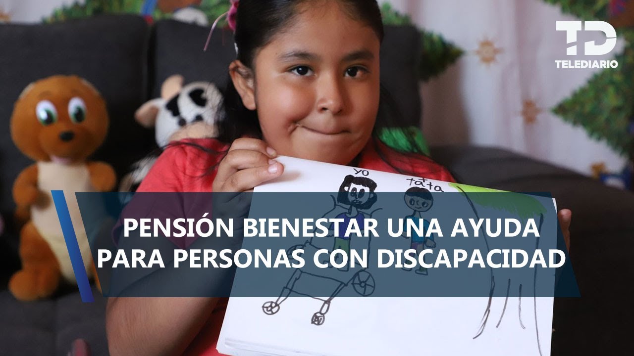 Mariel y Ángel superan los obstáculos de la discapacidad con apoyo de la pensión Bienestar