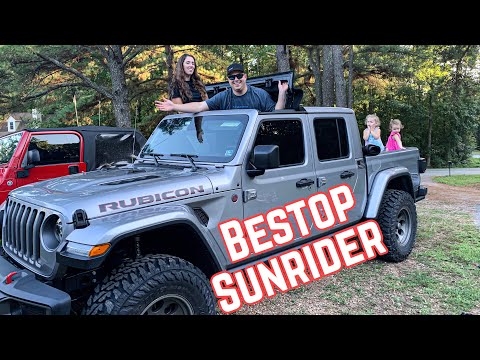 Bestop Sunrider Install & Review On Our Jeep Gladiator