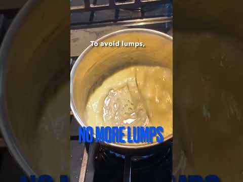 No more lumps in your sauces, soups, and gravies!