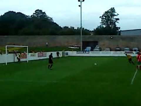 Frogba penalty v Harrogate Railway