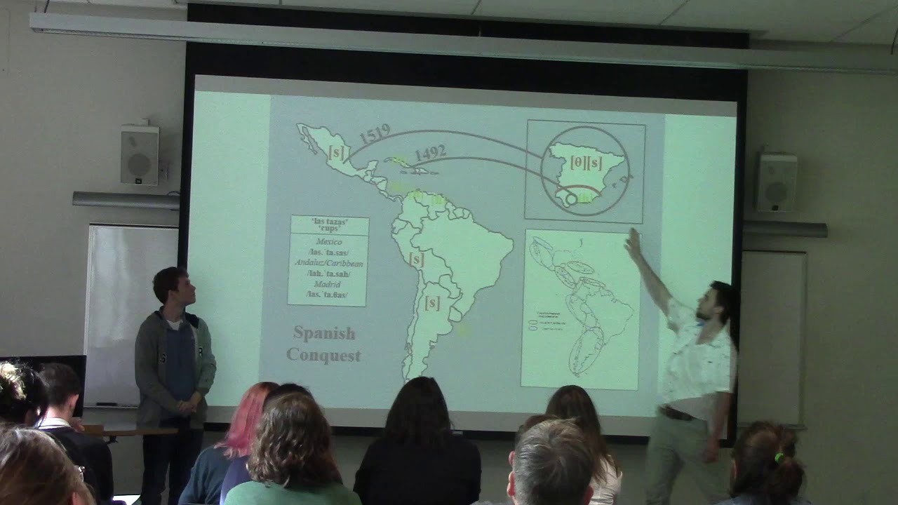 Scholars Week 2019: Linguistics presentations (Beswetherick & Leach)