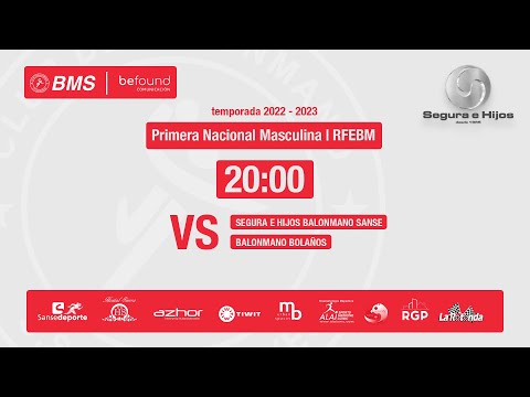 Balonmano Sanse VS BM Bolaños - Temporada 22/23 - 1ª Nacional Masculina Grupo F