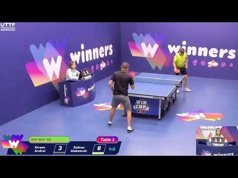 WINners CUP table 2  03.09  Kireev Andrei - Ziakun Aleksandr  12:30