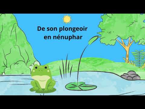 chanson pour les enfants |  La grenouille | Comptine | Jardin d'Enfance