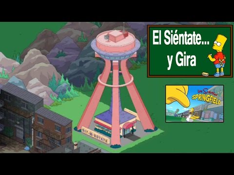 Los Simpson Springfield "El Siéntate y Gira" por Tony