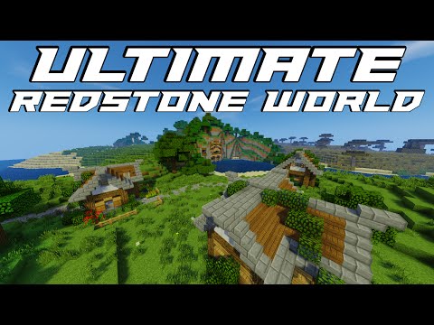 The Ultimate Redstone World [+ Download] [Minecraft Redstone Showcase]