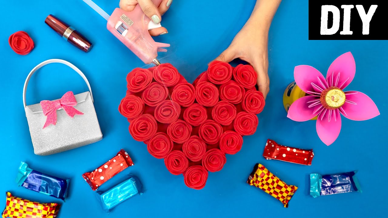 5 DIYS FÁCEIS e BARATOS 💰💖 Dicas para Presentear